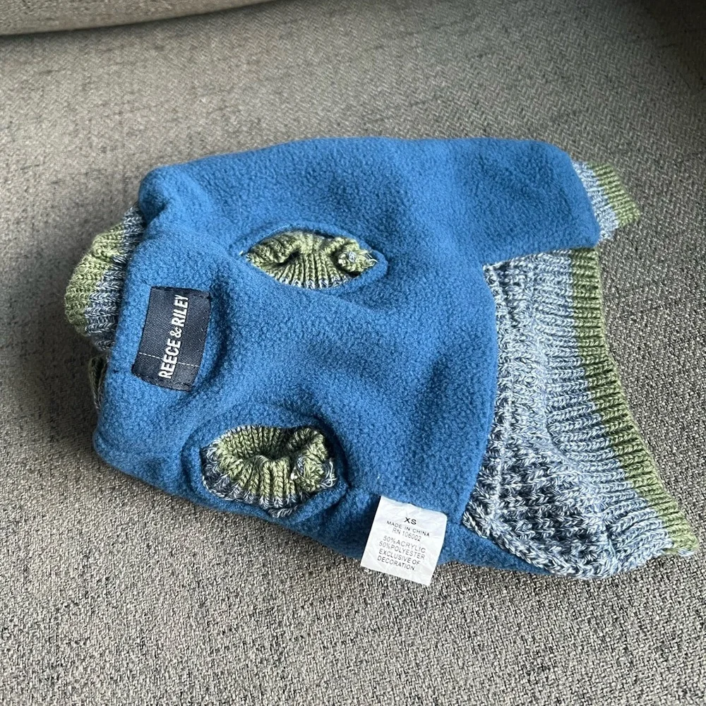 Reece & Riley dog sweater XS